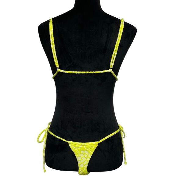 NWT - For Love & Lemons Cydney String Bikini - Picture 2 of 4